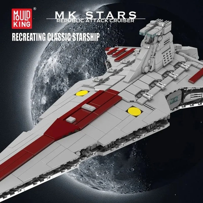 Mould King 21074 Republic Attack Cruiser