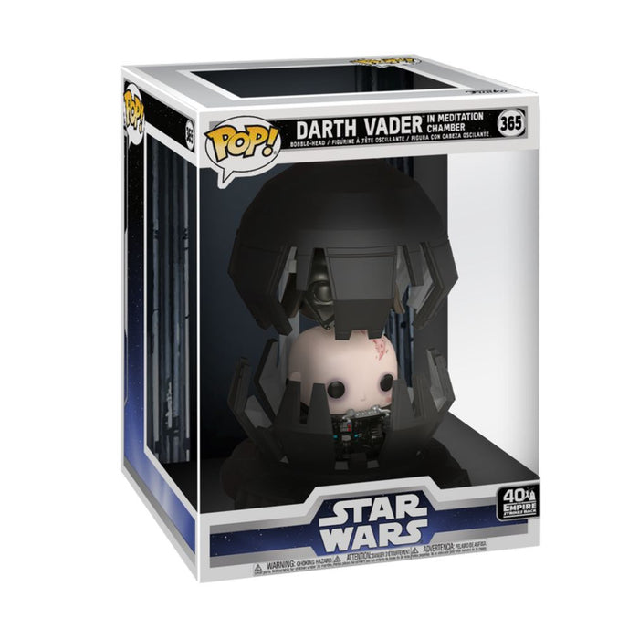 Star Wars POP! Deluxe Movies Vinyl Figur Darth Vader in Meditation Chamber 20 cm