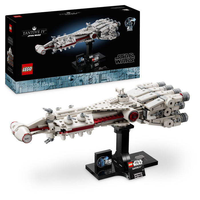 LEGO Star Wars 75376 Tantive IV - Modell eines Sternenschiffs aus Star Wars: Eine Neue Hoffnung zum Bauen und Sammeln