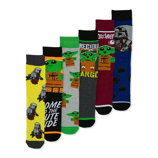 LEGO Star Wars Men's Socks, 6-Pack (Größe 40-46)