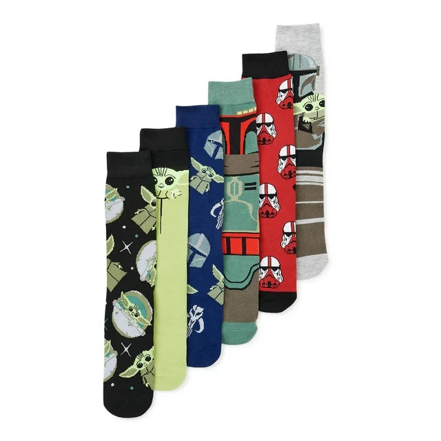 Star Wars Men's Socks, 6-Pack (Größe 40-46)