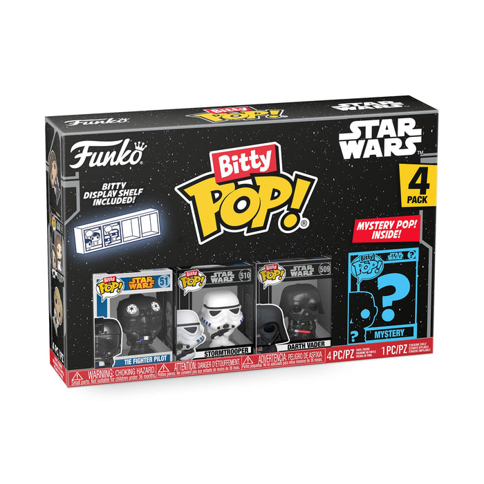 Star Wars Bitty POP! Vinyl Figuren 4er-Pack Darth Vader 2,5 cm