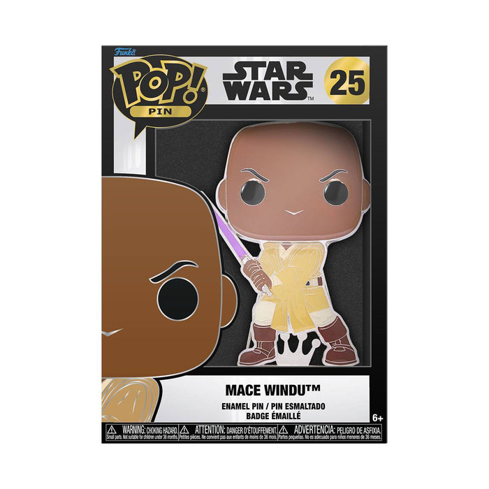 Star Wars POP! Pin Ansteck-Pin Mace Windu 10 cm