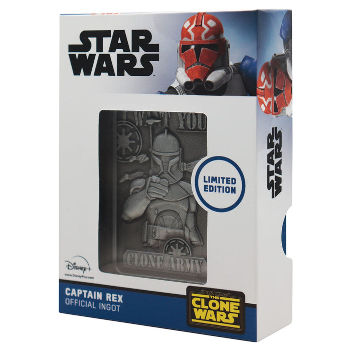 Star Wars The Clone Wars Metallbarren Captain Rex Limited Edition