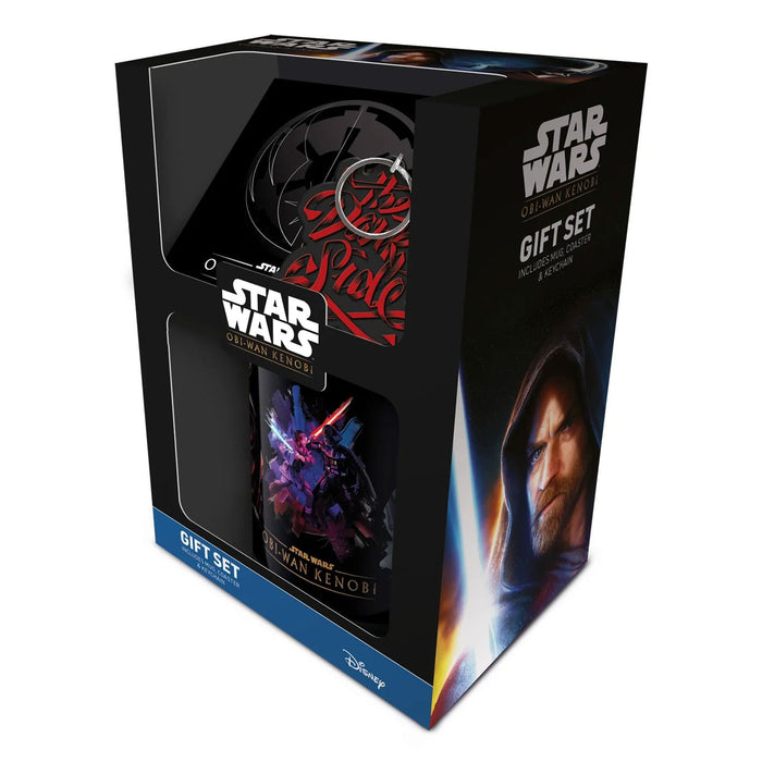 Star Wars: Obi-Wan Kenobi Tasse, Untersetzer und Schlüsselanhänger