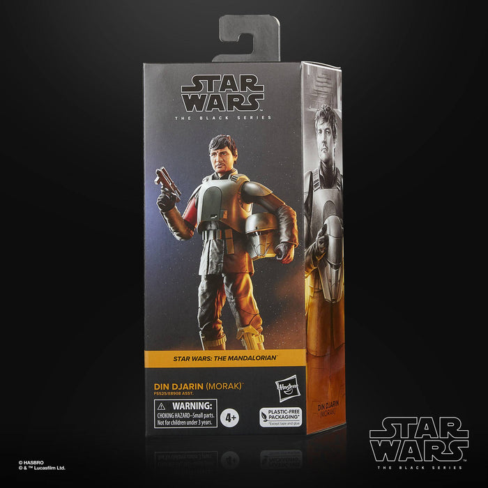 Star Wars The Mandalorian Black Series Actionfigur Din Djarin (Morak) 15 cm