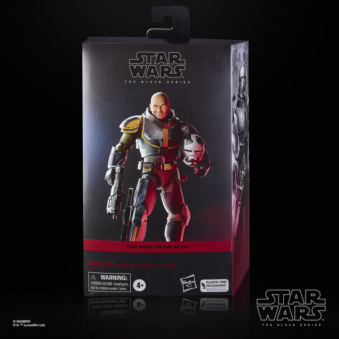 Star Wars: The Bad Batch Black Series Actionfigur Wrecker (Mercenary Gear) 15 cm