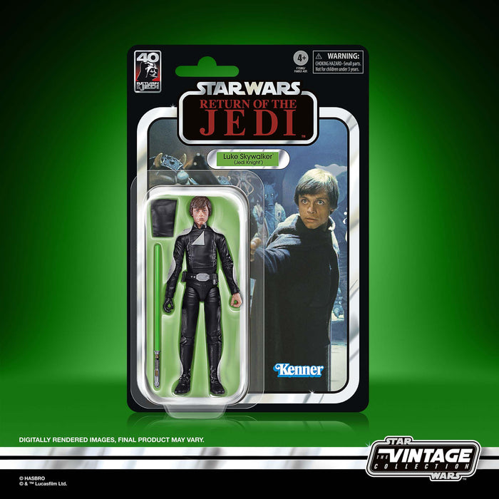 Star Wars Episode VI 40th Anniversary Black Series Actionfigur Luke Skywalker (Jedi Knight) 15 cm