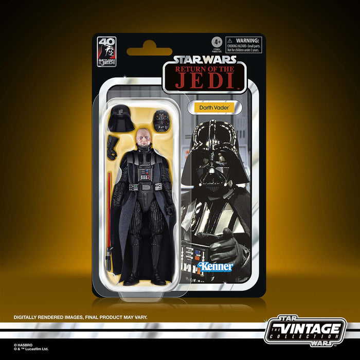 Star Wars Episode VI 40th Anniversary Black Series Actionfigur Darth Vader 15 cm