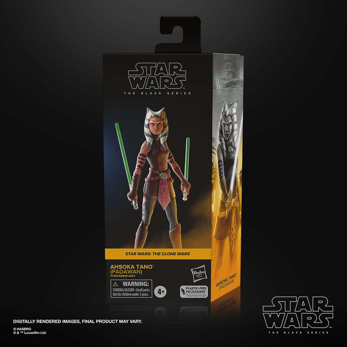 Star Wars: The Clone Wars Black Series Actionfigur Ahsoka Tano (Padawan) 15 cm