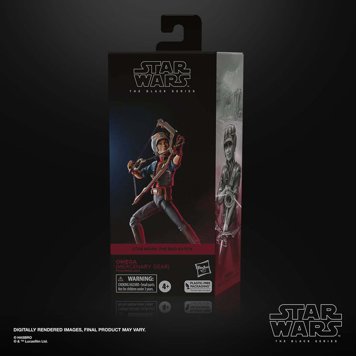 Star Wars The Bad Batch Black Series Actionfigur Omega (Mercenary Gear) 15 cm