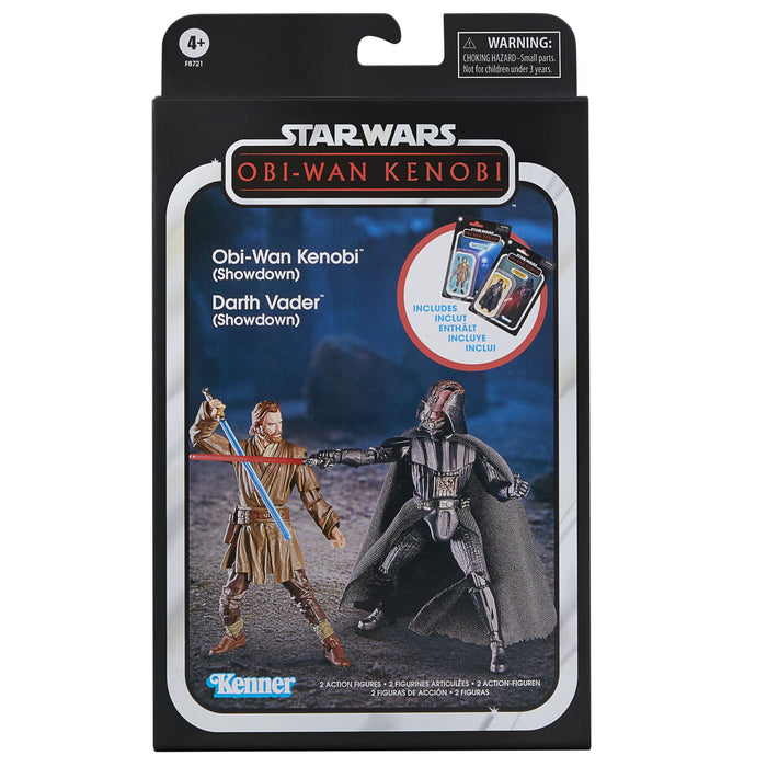 Star Wars Obi-Wan Kenobi Vintage Collection Actionfiguren 2er-Pack Darth Vader (Showdown) & Obi-Wan Kenobi (Showdown) 10 cm