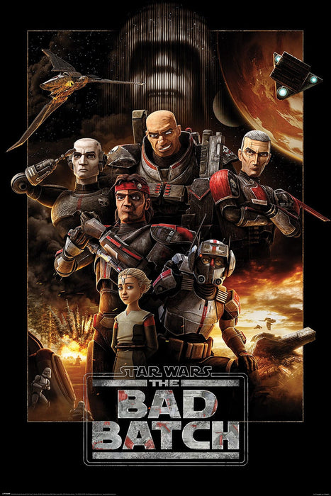 Star Wars The Bad Batch Poster Montage 61 x 91 cm