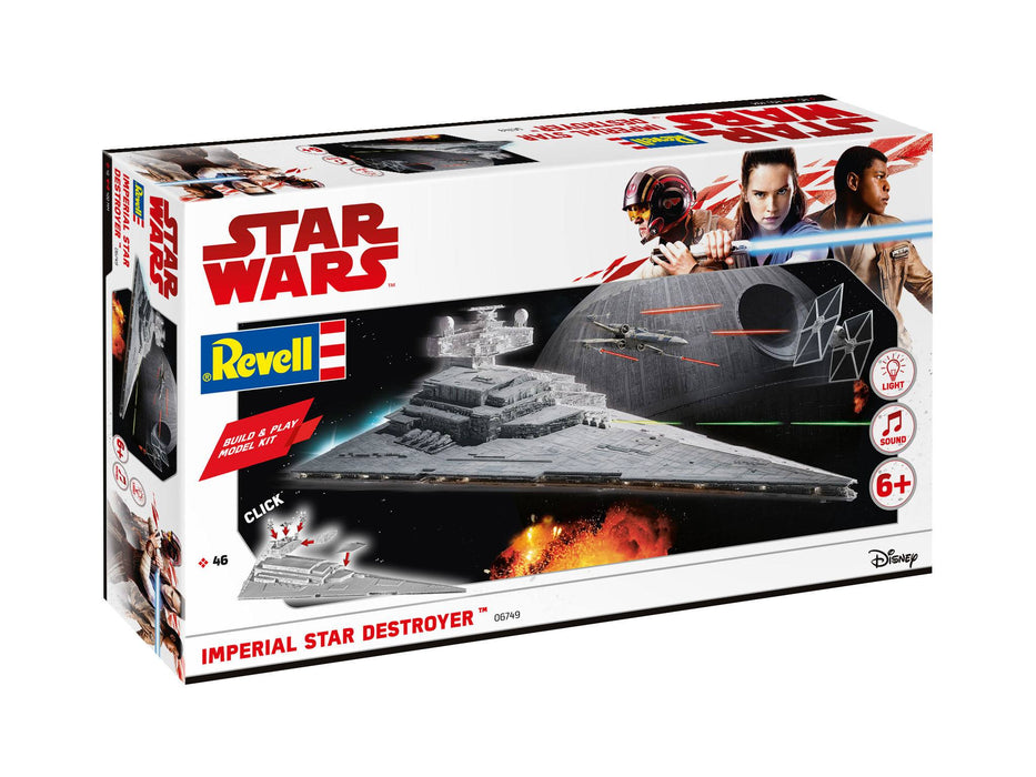 Star Wars Build & Play Modellbausatz mit Sound & Leuchtfunktion 1/4000 Imperial Star Destroyer