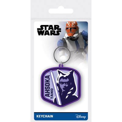 Star Wars Gummi-Schlüsselanhänger Ahsoka 6 cm