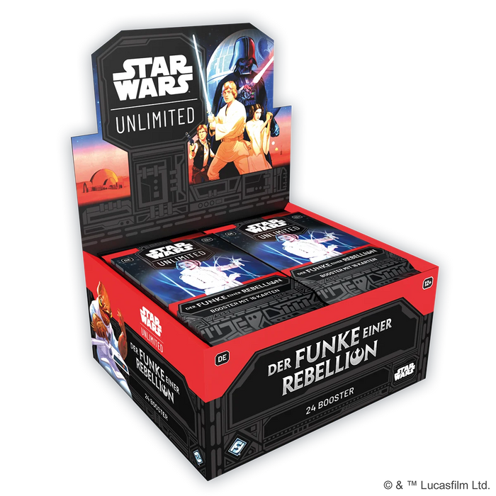 Star Wars Unlimited – Der Funke einer Rebellion (Booster-Display)