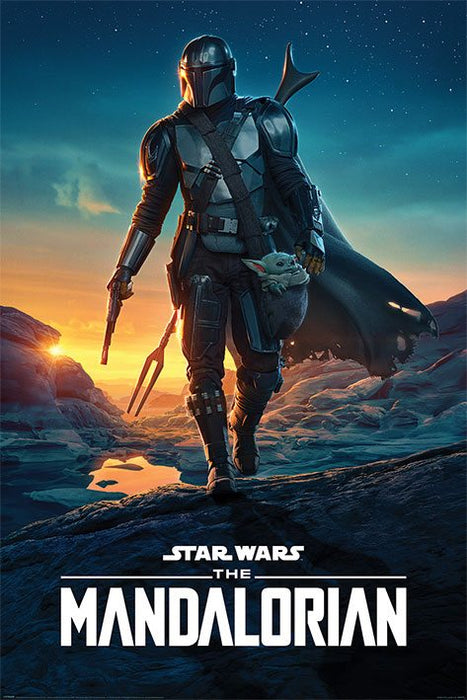Star Wars The Mandalorian Poster Nightfall 61 x 91 cm