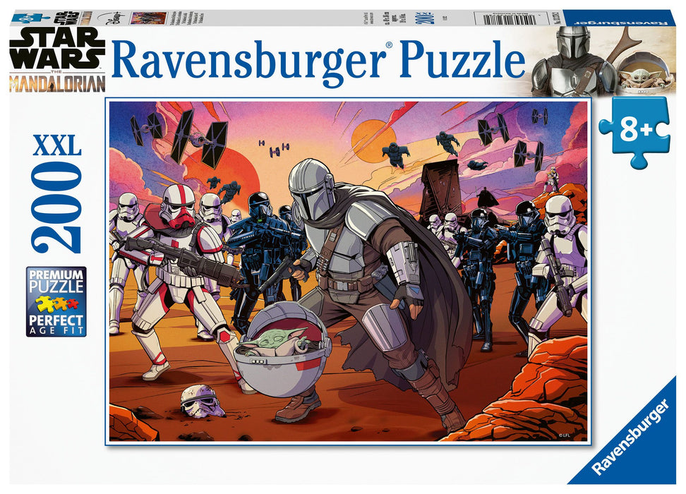 Star Wars Puzzle The Mandalorian: Face-Off (200 Teile)