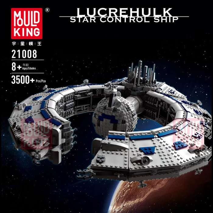 Mould King 21008 Trade Federation Battleship