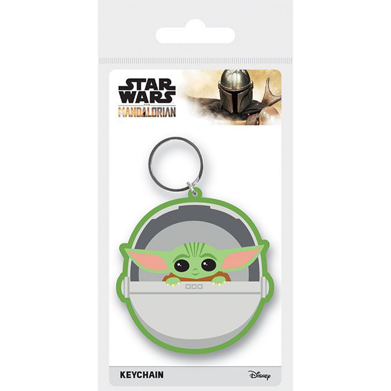 Star Wars The Mandalorian Gummi-Schlüsselanhänger The Child 6 cm