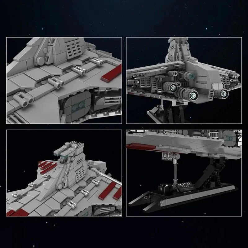 Mould King 21074 Republic Attack Cruiser