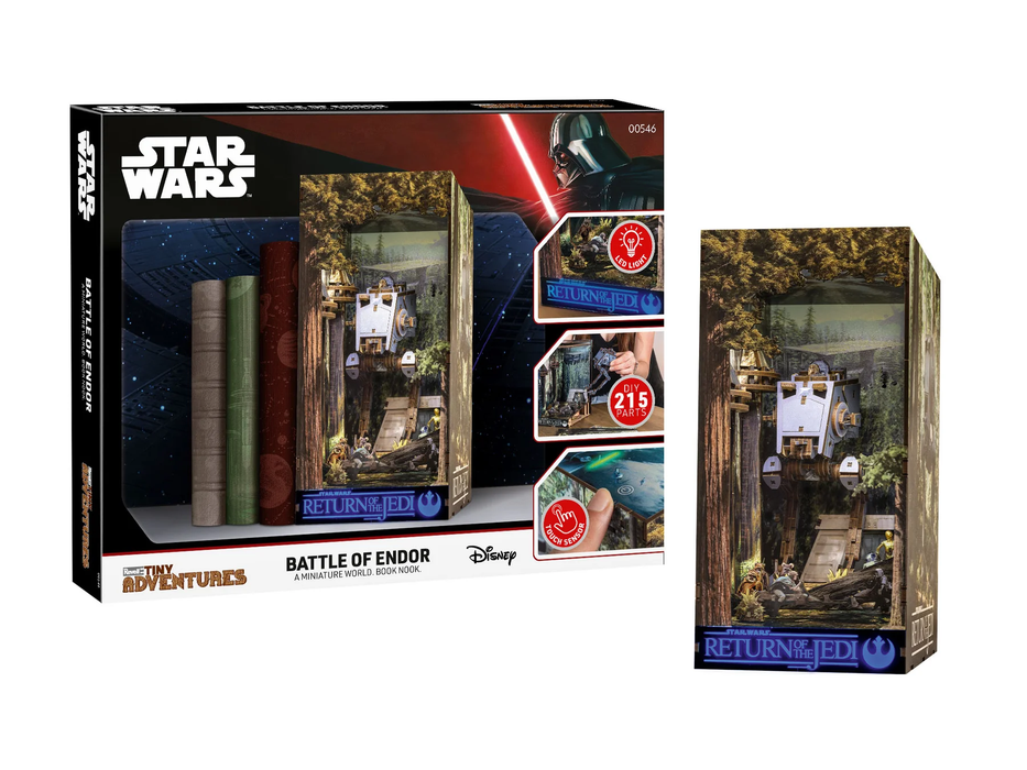 Star Wars Tiny Adventures Book Nook Mini-Diorama Battle of Endor 23 cm