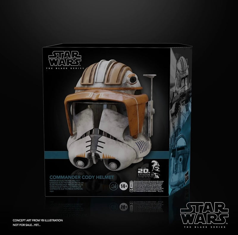 Star Wars Episode III Black Series Elektronischer Helm Clone Commander Cody
