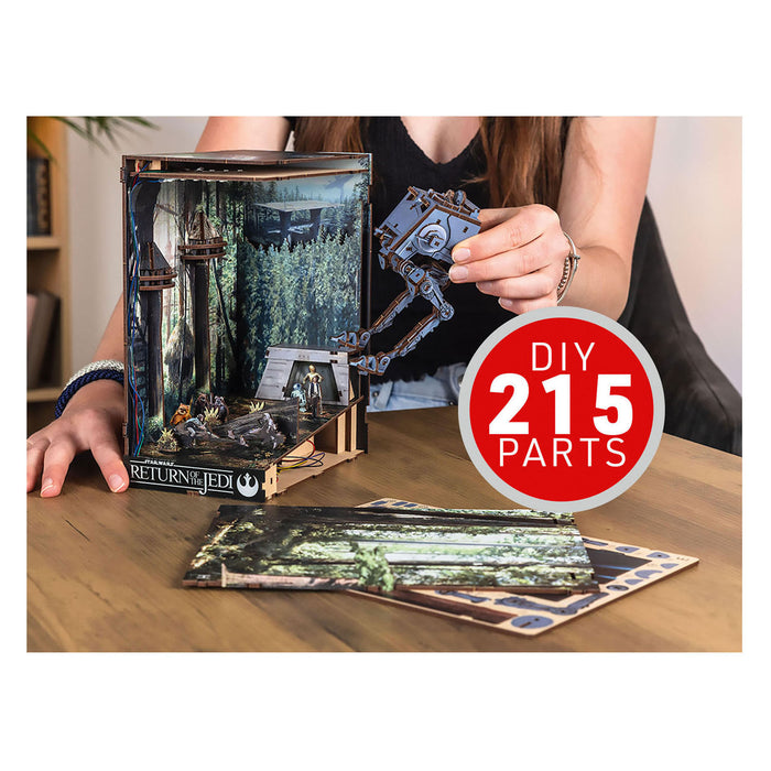 Star Wars Tiny Adventures Book Nook Mini-Diorama Battle of Endor 23 cm