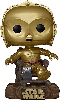 Star Wars Return of the Jedi 40th Anniversary POP! Vinyl Figur C-3PO in chair 9 cm