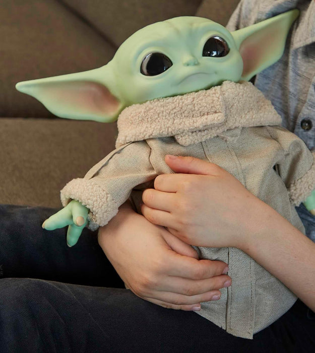 Mattel - Star Wars - The Mandalorian - Grogu Baby Yoda, 28 cm