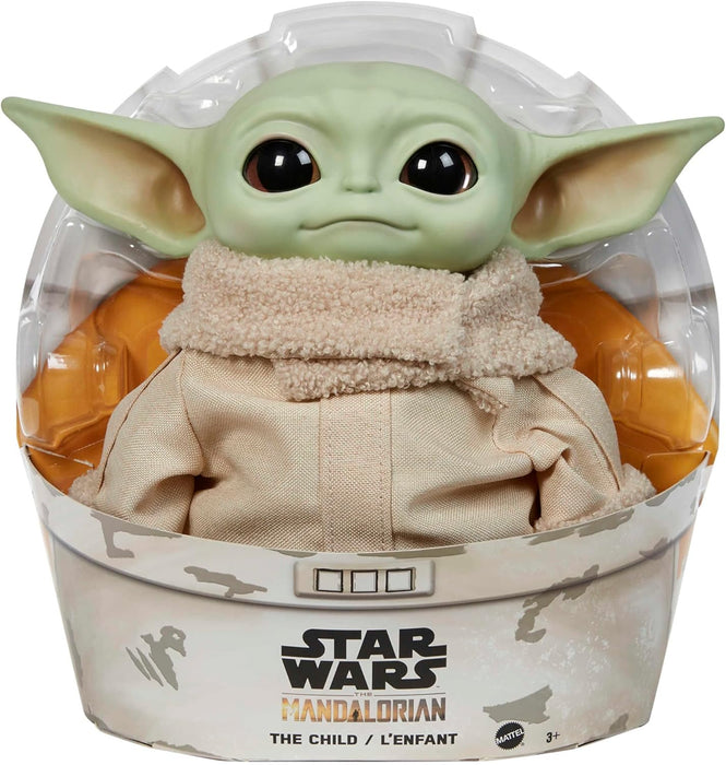 Mattel - Star Wars - The Mandalorian - Grogu Baby Yoda, 28 cm