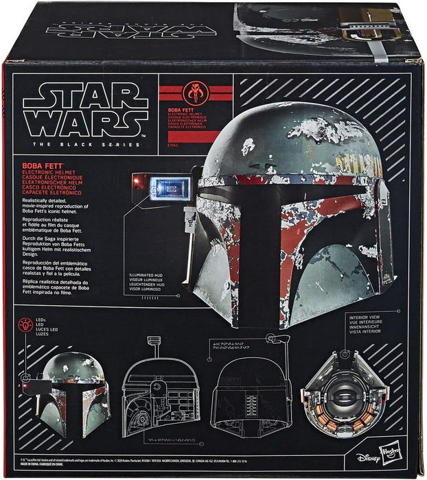 Star Wars Black Series Elektronischer Premium-Helm Boba Fett