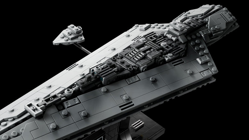 LEGO Star Wars 75356 Supersternzerstörer Executor™ – Raumschiff-Modell für Erwachsene mit Display-Ständer und Namensschild