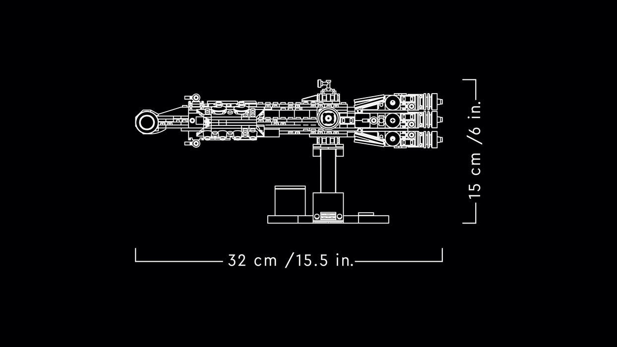LEGO Star Wars 75376 Tantive IV - Modell eines Sternenschiffs aus Star Wars: Eine Neue Hoffnung zum Bauen und Sammeln