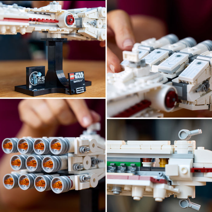 LEGO Star Wars 75376 Tantive IV - Modell eines Sternenschiffs aus Star Wars: Eine Neue Hoffnung zum Bauen und Sammeln