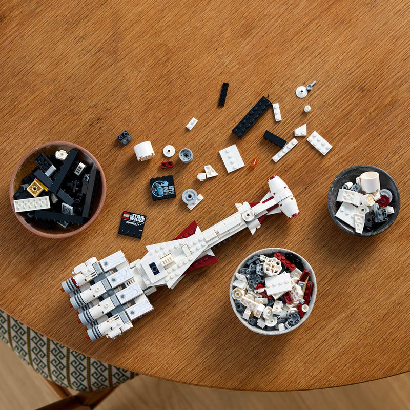 LEGO Star Wars 75376 Tantive IV - Modell eines Sternenschiffs aus Star Wars: Eine Neue Hoffnung zum Bauen und Sammeln