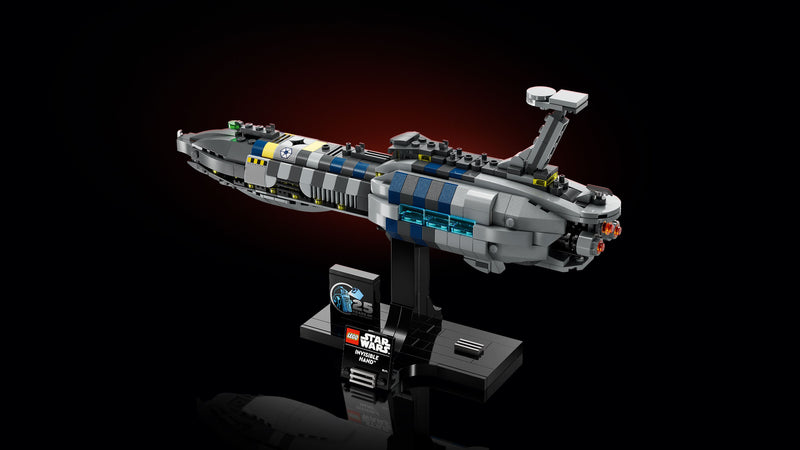 LEGO Star Wars 75377 Invisible Hand™  - Raumschiff-Modell für Erwachsene mit Display-Ständer und Namensschild