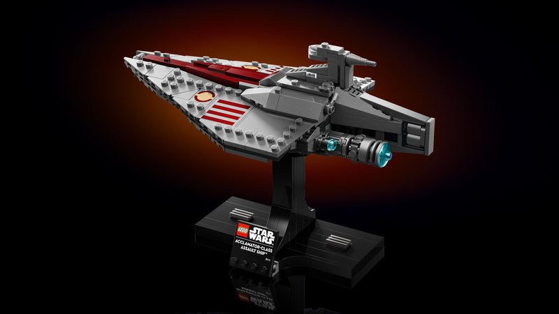 LEGO Star Wars 75404 Assault Ship der Acclamator-Klasse aus Angriff der Klonkrieger - Sternenschiff zum Sammeln, Bauen und Ausstellen