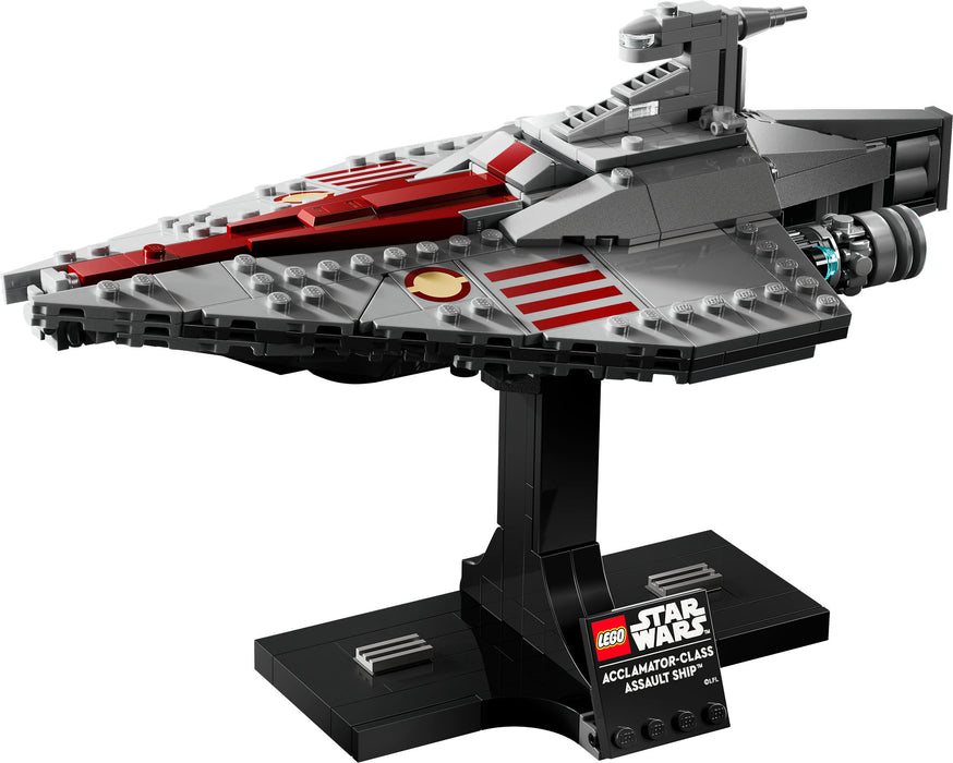 LEGO Star Wars 75404 Assault Ship der Acclamator-Klasse aus Angriff der Klonkrieger - Sternenschiff zum Sammeln, Bauen und Ausstellen