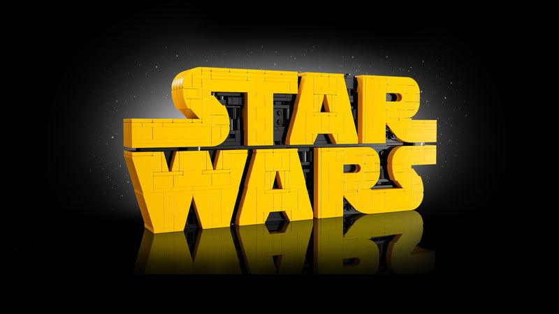 75407 Star Wars™ Logo aus LEGO Steinen - Baubares LEGO STAR WARS Logo