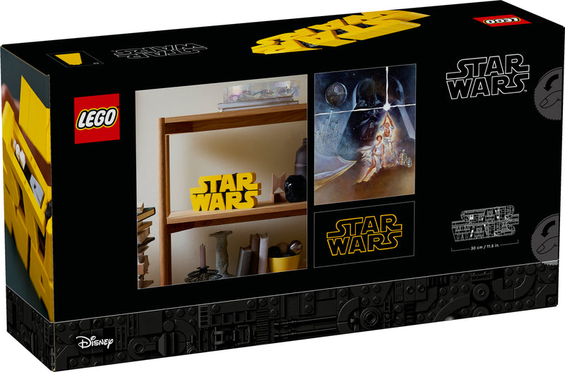 75407 Star Wars™ Logo aus LEGO Steinen - Baubares LEGO STAR WARS Logo