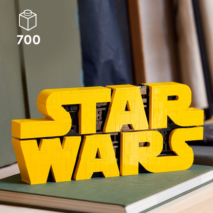 75407 Star Wars™ Logo aus LEGO Steinen - Baubares LEGO STAR WARS Logo