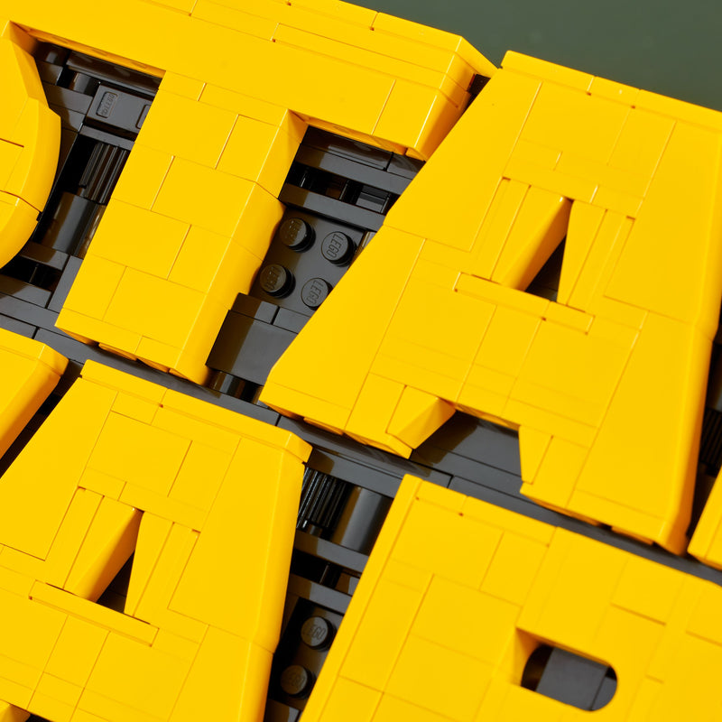 75407 Star Wars™ Logo aus LEGO Steinen - Baubares LEGO STAR WARS Logo