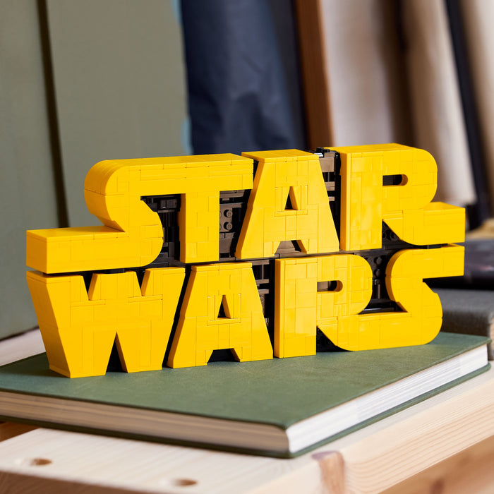 75407 Star Wars™ Logo aus LEGO Steinen - Baubares LEGO STAR WARS Logo