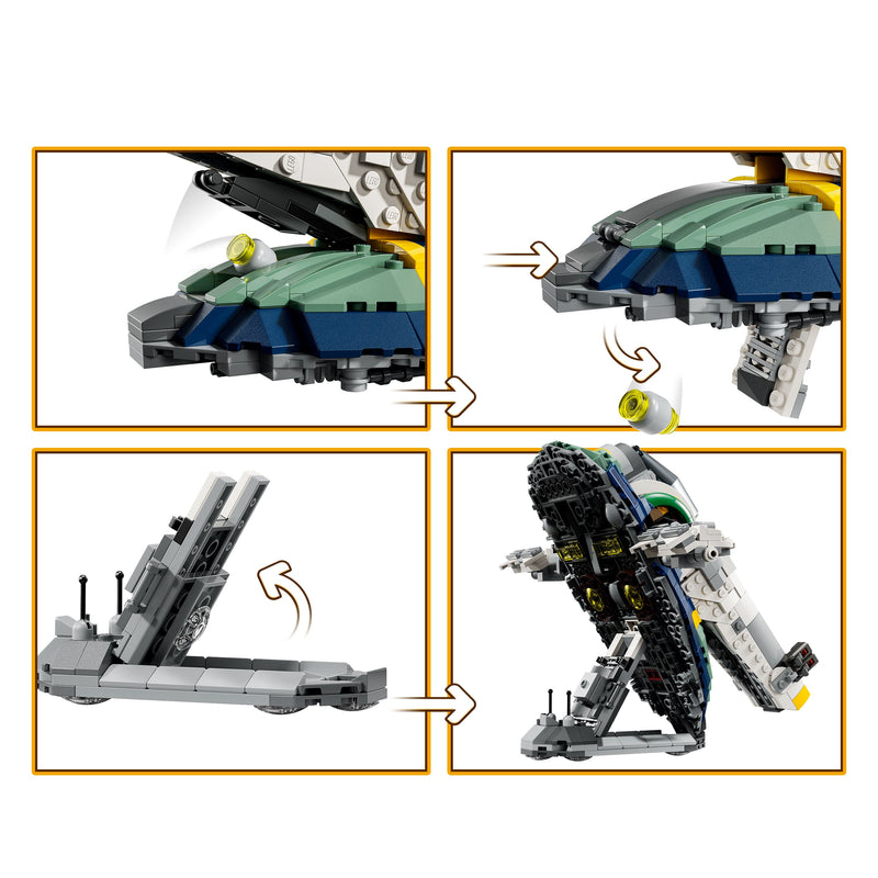 LEGO 75433 Jango Fetts Sternenschiff