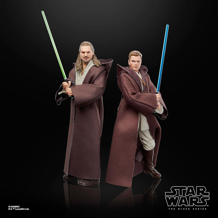 Star Wars Episode I Black Series Actionfiguren 3er-Pack Qui-Gon Jinn, Darth Maul, Obi-Wan Kenobi 15 cm