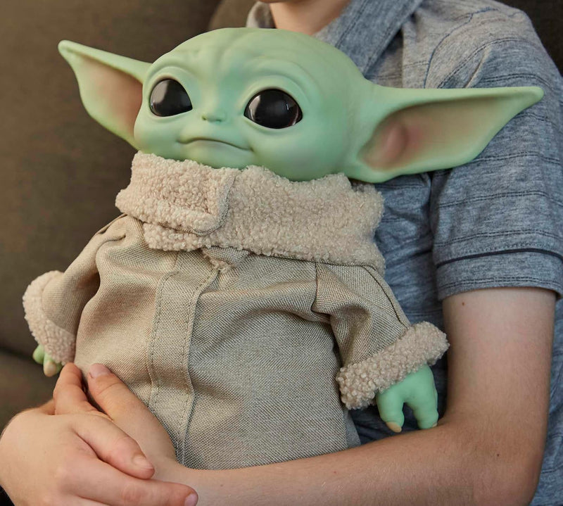 Mattel - Star Wars - The Mandalorian - Grogu Baby Yoda, 28 cm