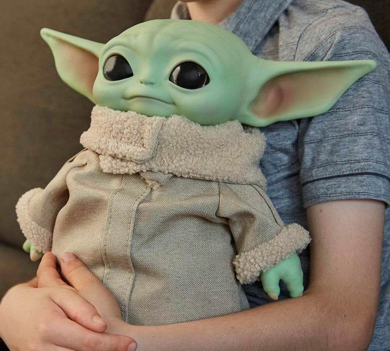Mattel - Star Wars - The Mandalorian - Grogu Baby Yoda, 28 cm