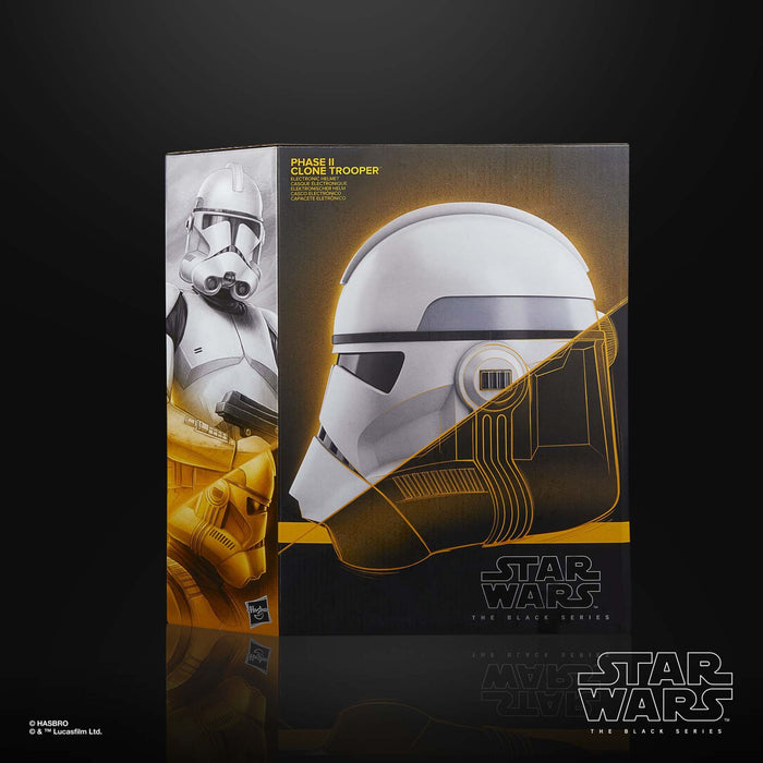 Star Wars The Clone Wars Black Series Elektronischer Helm Phase II Clone Trooper