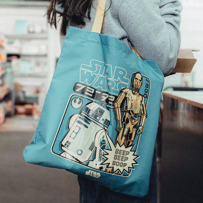Star Wars™ - Orbitkey Foldable Tote Bag - C-3PO™ & R2-D2™